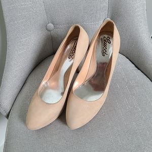 Gucci leather suede 4 inches heels